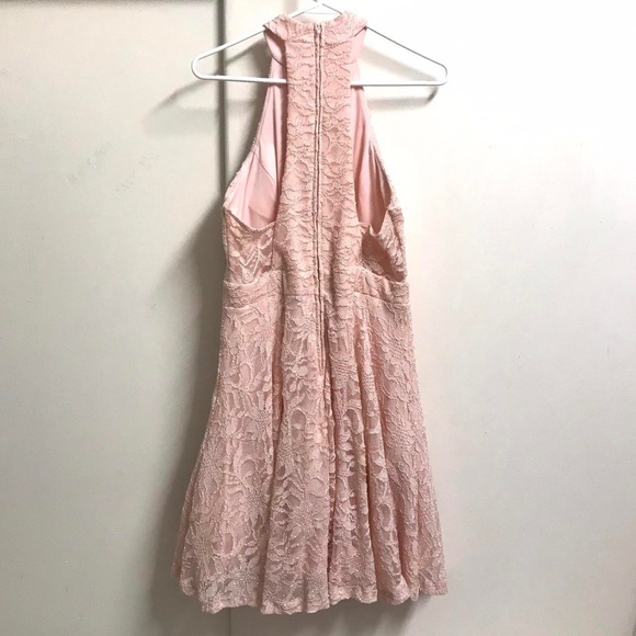 Barbie Baby Pink Halter Prom Dress - Picture 2 of 4